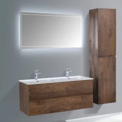 Ensemble Trinité 120 cm | Chêne foncé