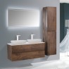 Ensemble meuble de salle de bain Singapour 120 cm | Chêne foncé Ensemble meuble de salle de bain Singapour 120 cm | Chêne foncé