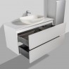 Pack Singapour 100cm Blanc | simple vasque Pack Singapour 100cm Blanc | simple vasque