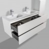 Meuble sous-vasque | Trinité 120cm double blanc laqué Meuble sous-vasque | Trinité 120cm double blanc laqué