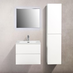 Pack Trinité 60cm Blanc | simple vasque