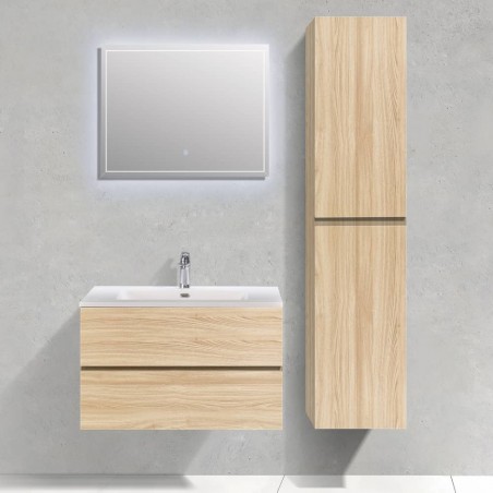 Ensemble salle de bain Trinité 80 cm | Chêne clair Ensemble salle de bain Trinité 80 cm | Chêne clair
