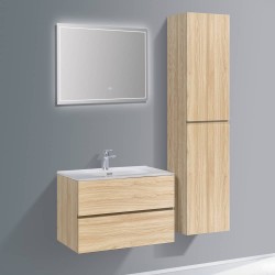 Ensemble salle de bain Trinité 80 cm | Chêne clair