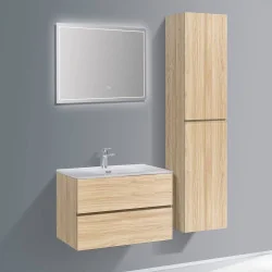Ensemble salle de bain Trinité 80 cm | Chêne clair