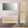 Ensemble salle de bain 120 cm | Chêne clair Ensemble salle de bain 120 cm | Chêne clair