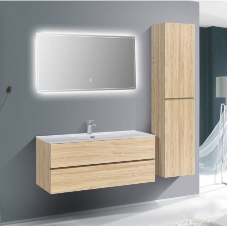 Ensemble salle de bain 120 cm | Chêne clair Ensemble salle de bain 120 cm | Chêne clair