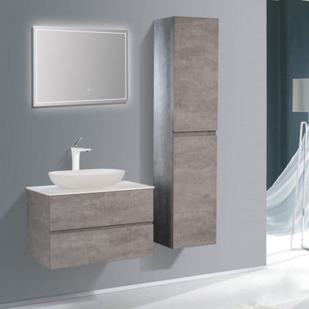 Ensemble Singapour 80 cm | Béton Ensemble Singapour 80 cm | Béton