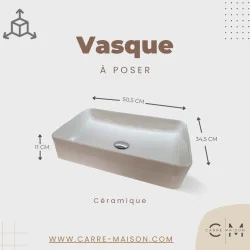 Pack Singapour 150cm Chêne naturel | double vasque