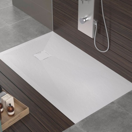 Receveur Duplach Stone HIDDEN Blanc Receveur Duplach Stone HIDDEN Blanc