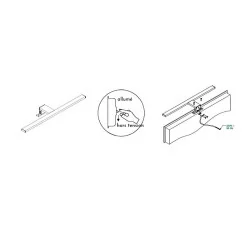 Applique LED Havane