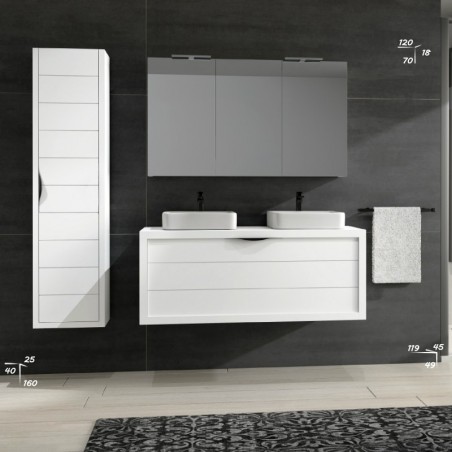 Ensemble meuble de salle de bain | Newold