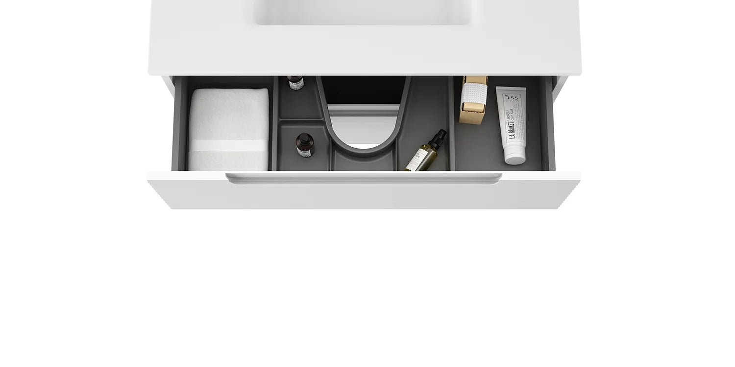 Ensemble KYOTO 80 vasque à poser | Blanc VISOBATH