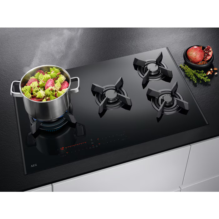 Plaque de cuisson gaz 80cm HVB8453IB AEG