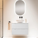 Ensemble KYOTO 80 vasque à poser | Blanc