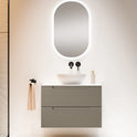 Ensemble KYOTO 80 vasque à poser | Quartz