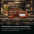 Four encastrable pyrolyse avec vapeur 60 cm NBR7P731SB | AEG AEG