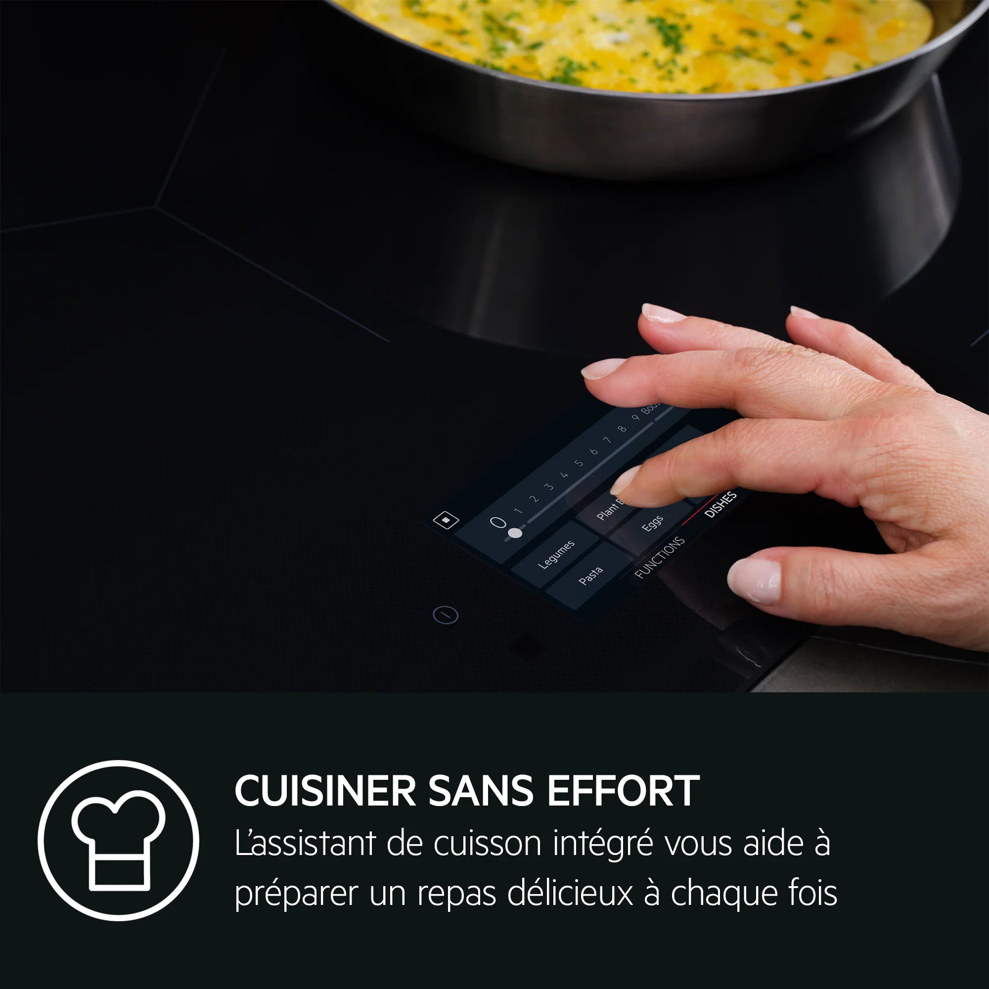 Plaque de cuisson induction 80cm NIG85M30AB AEG