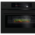 Four micro-ondes combiné encastrable 45 cm NKK9N821T | AEG AEG