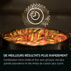 Four micro-ondes combiné encastrable 45 cm NKK9N821T | AEG AEG