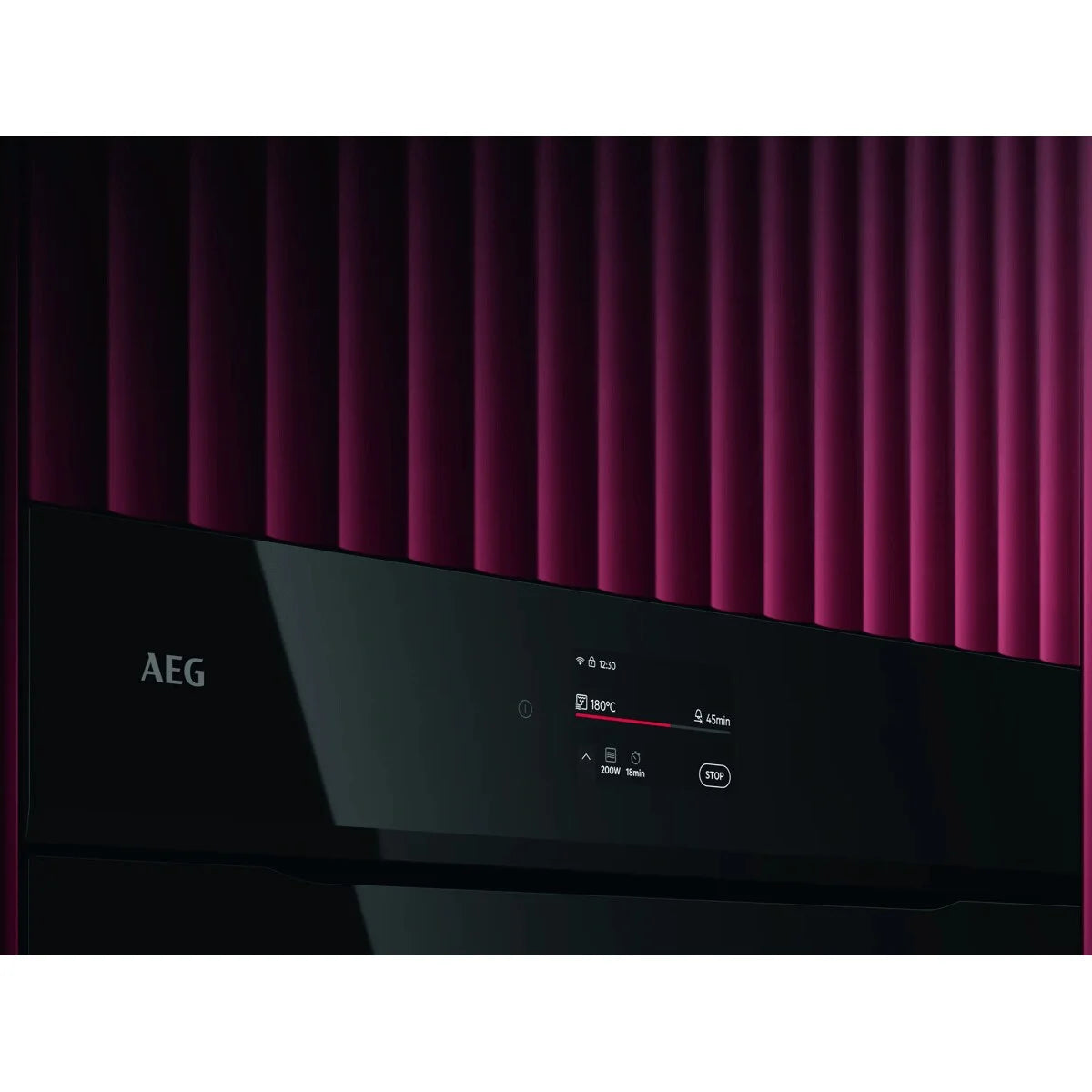 Four micro-ondes encastrable 45 cm NKM7N721B | AEG AEG
