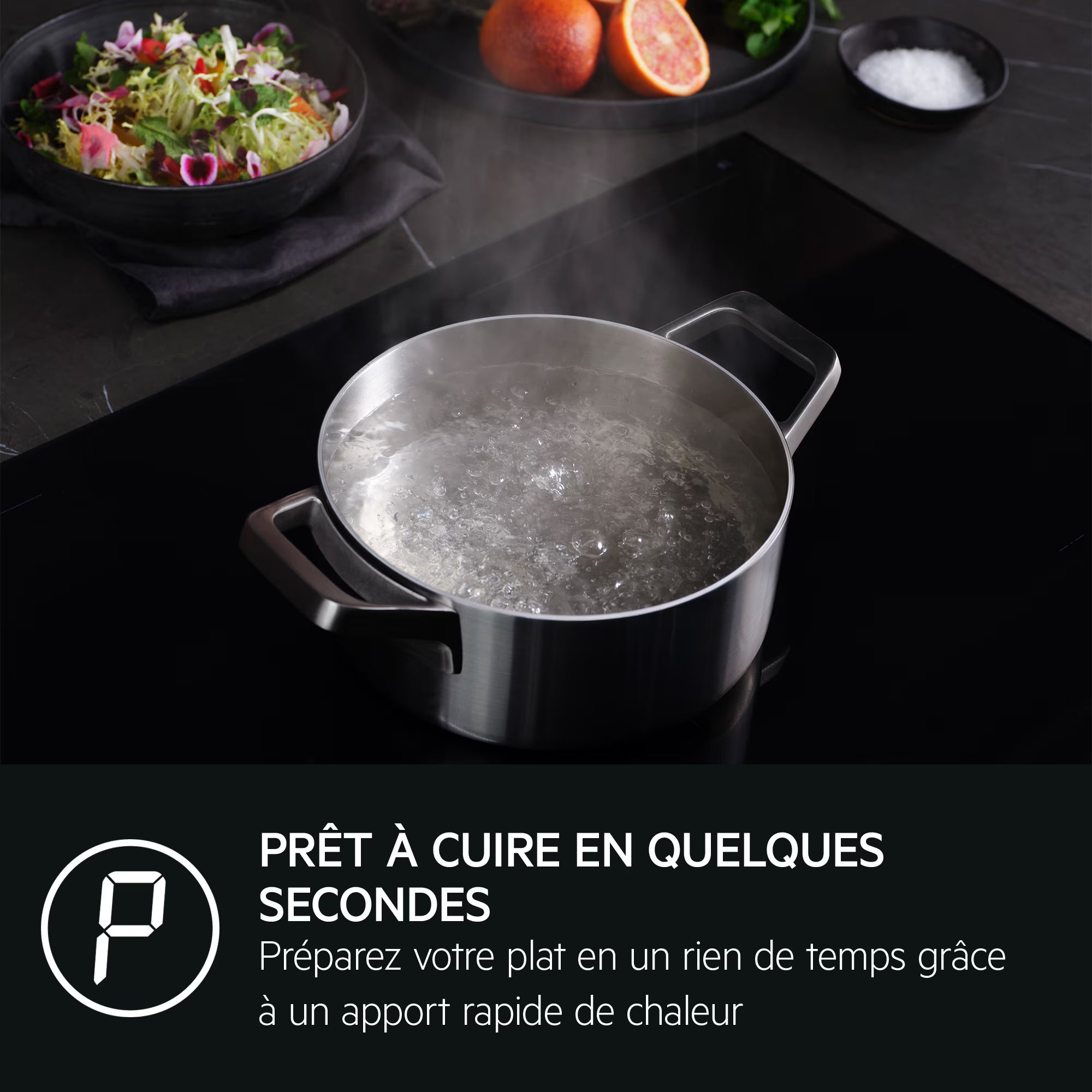 Plaque de cuisson induction 60cm TO63IP00FB AEG