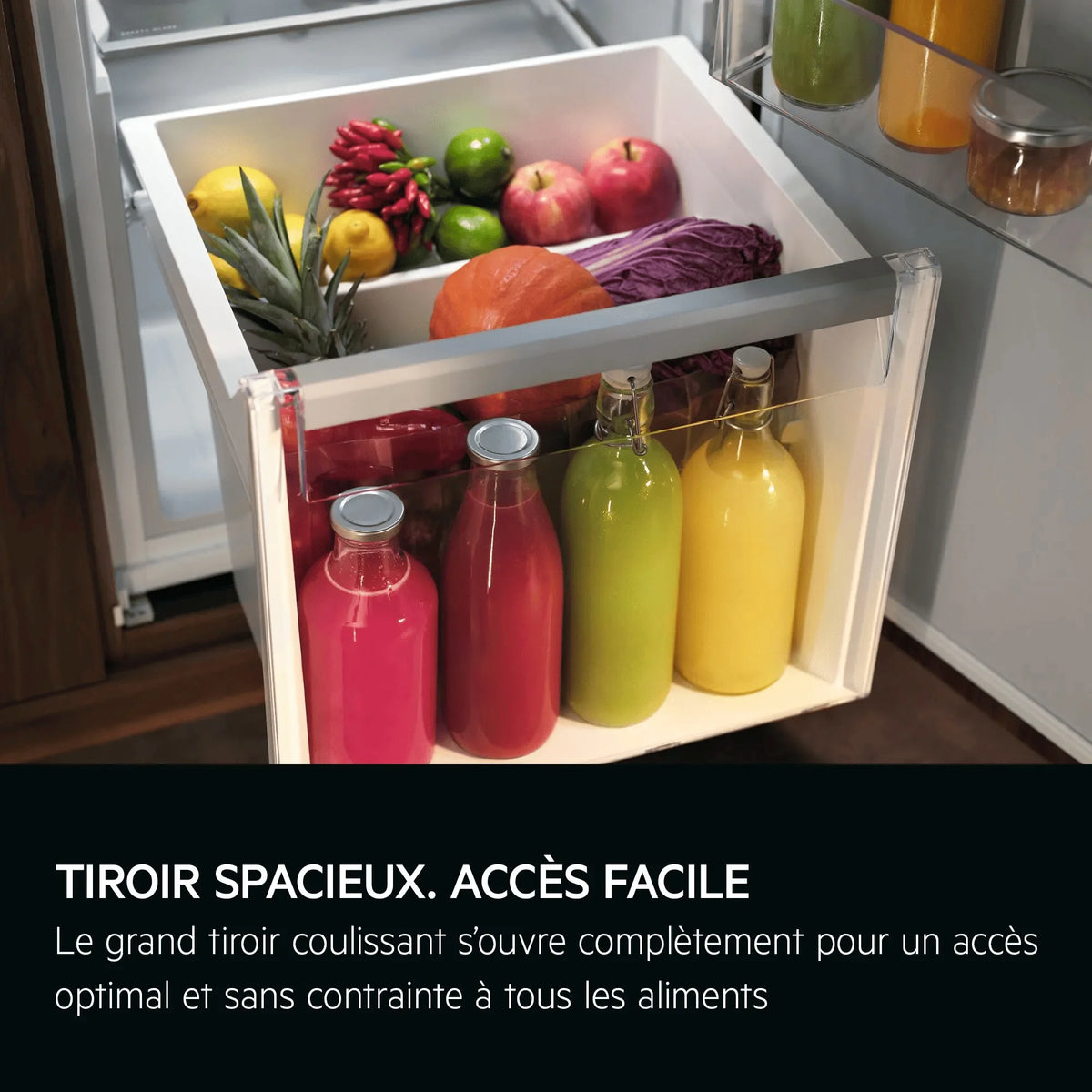 Réfrigérateur Encastrable 177.2 cm TF6DS181ES | AEG Carre maison