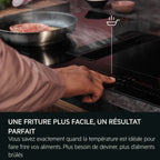 Plaque induction avec hotte intégrée 80 cm AEG TH84CC23CB AEG