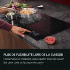 Plaque induction avec hotte intégrée 80 cm AEG TU84CF43CB AEG