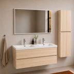 Ensemble Trinité 120 cm | Chêne clair Carre maison