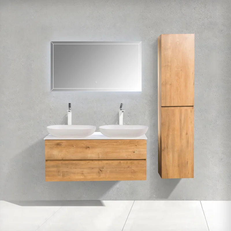 Ensemble Singapour 120 cm | Chêne Naturel Carre maison