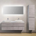 Ensemble Singapour 150 cm | Béton