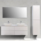 Ensemble Singapour 150 cm | Blanc Carre maison