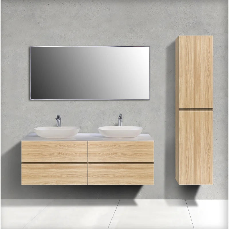 Ensemble Singapour 150 cm | Chêne Clair Carre maison