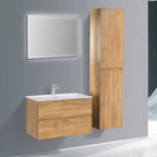Ensemble Trinité 80 cm | Chêne naturel Carre maison