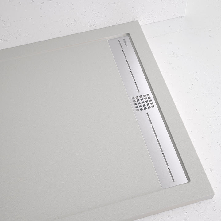 Receveur de douche CACH Ardoise | Blanc Duplach