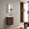 Lave-mains Trinité 40cm | Chêne foncé
