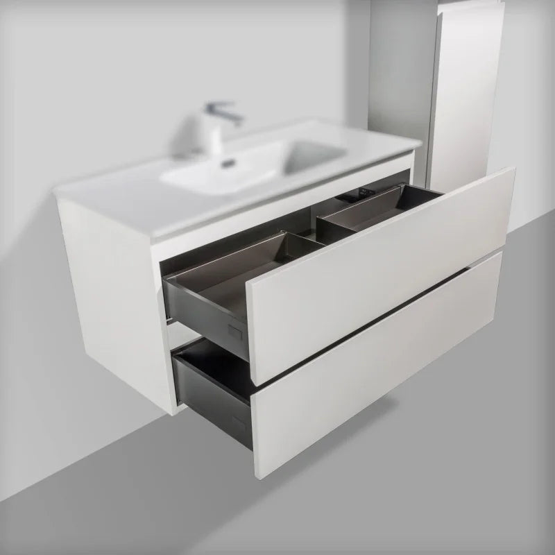 Meuble Trinité 100 cm | Blanc Carre maison