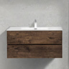 Meuble Trinité 100 cm | Chêne foncé Carre maison