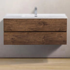 Meuble Trinité 120cm | Chêne foncé Carre maison