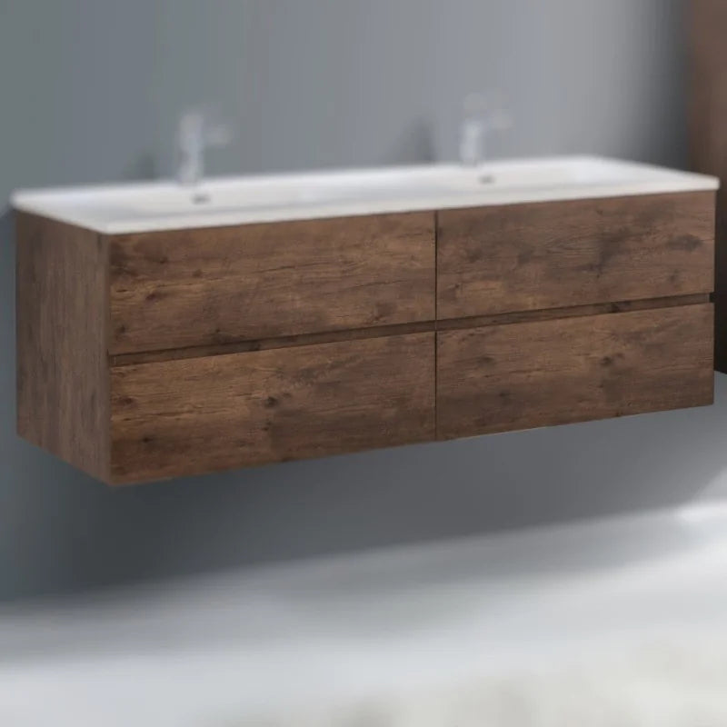 Meuble Trinité 150cm | Chêne foncé Carre maison