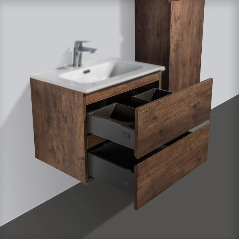 Meuble Trinité 60cm | Chêne foncé Carre maison