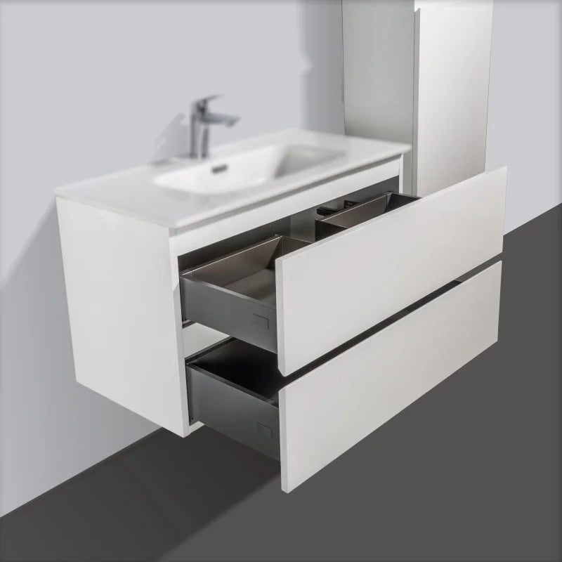 Meuble Trinité 80cm | Blanc Carre maison