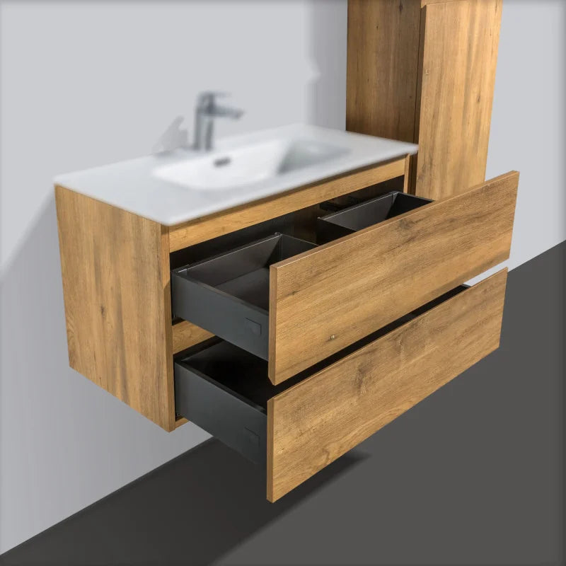 Meuble Trinité 80cm | Chêne naturel Carre maison