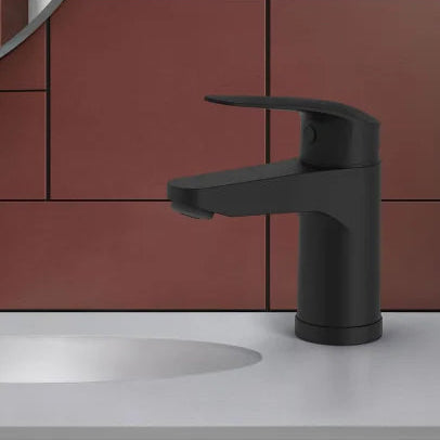 Mitigeur TRES PLUS Noir mat Carre maison