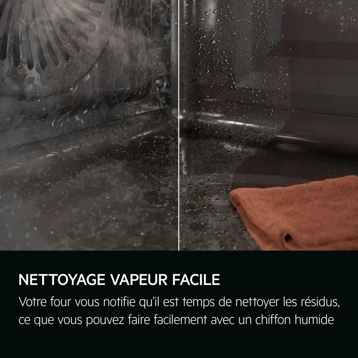 Four encastrable vapeur 60 cm NBP9S831AT | AEG AEG