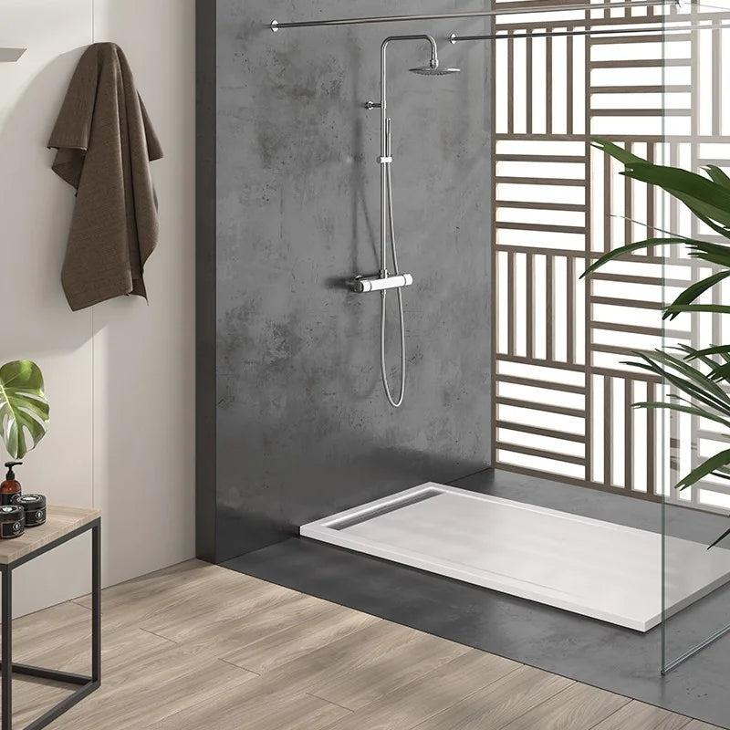 Receveur de douche CACH Ardoise | Blanc Duplach