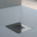 grille cache niveau acier inoxydable