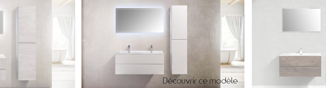 Ensemble Trinité 120 cm Blanc double